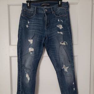 Express distressed denim